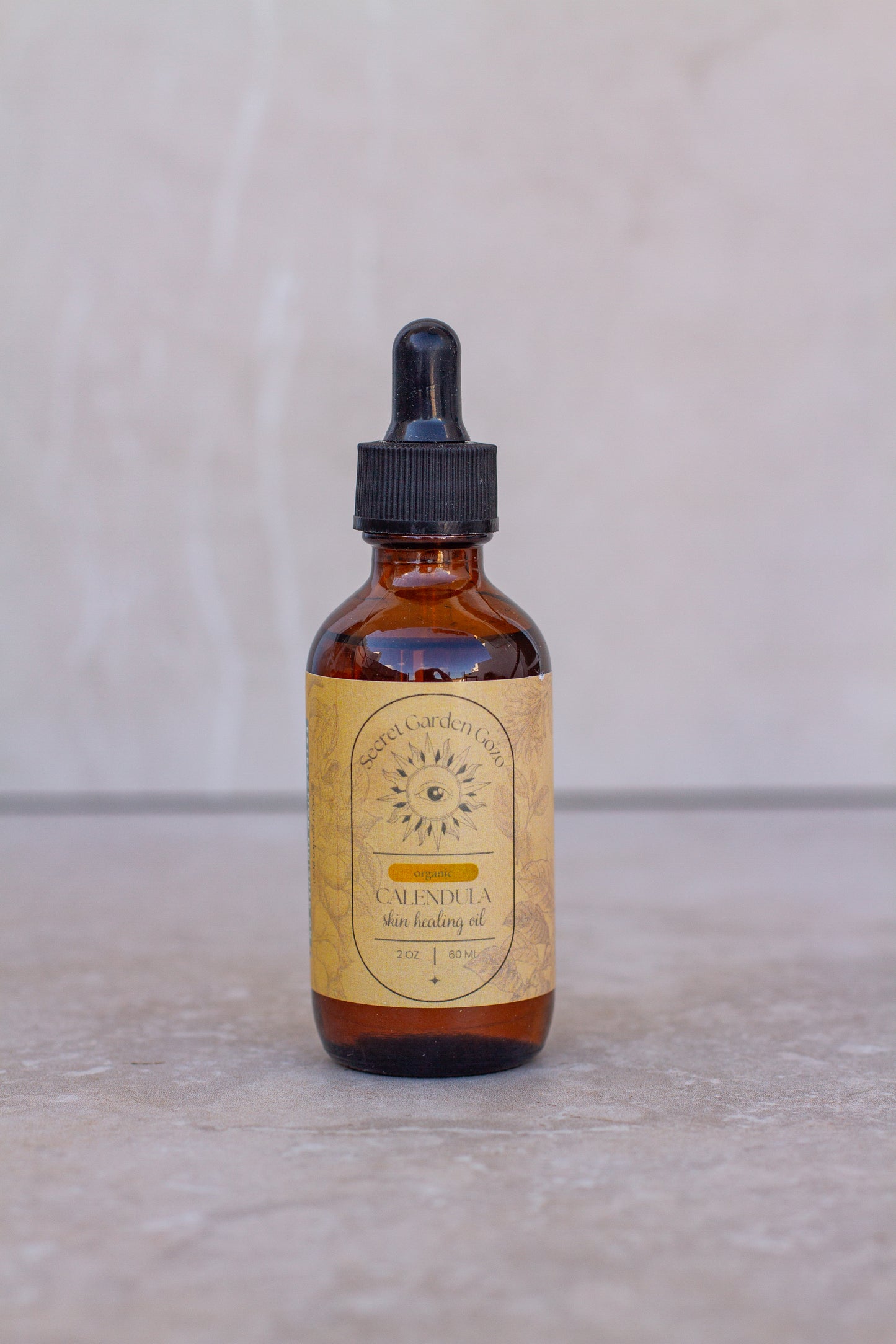 Organic Calendula skin healing oil