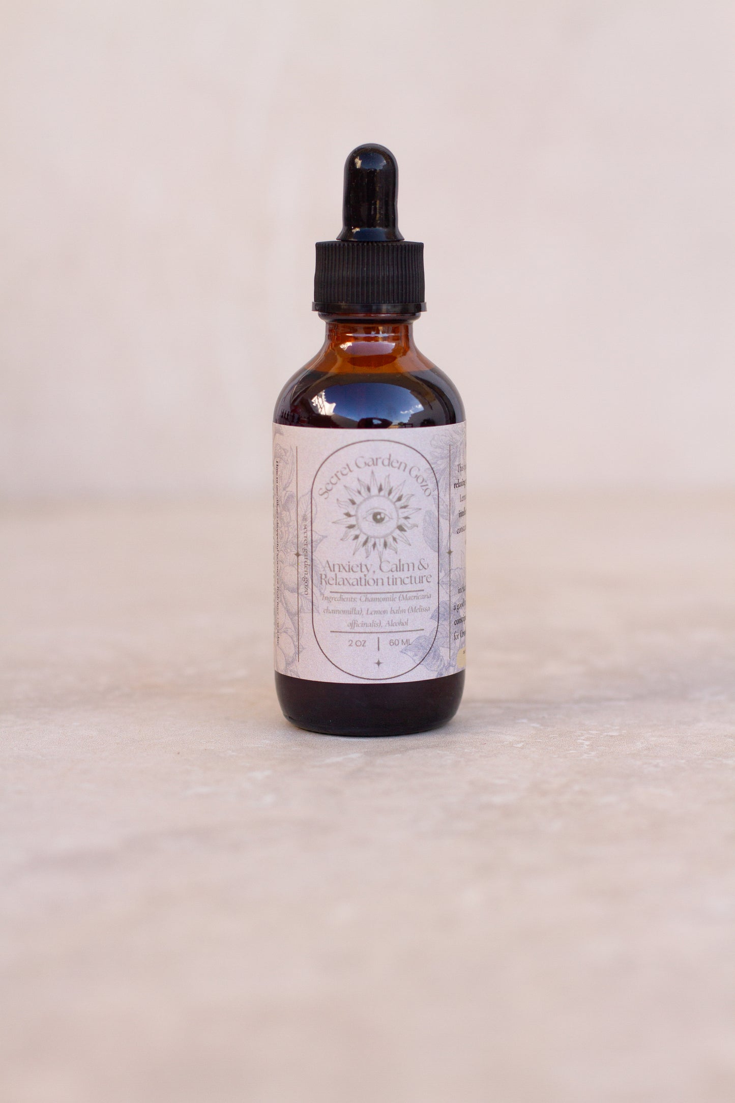 Anxiety, calm & relaxation tincture