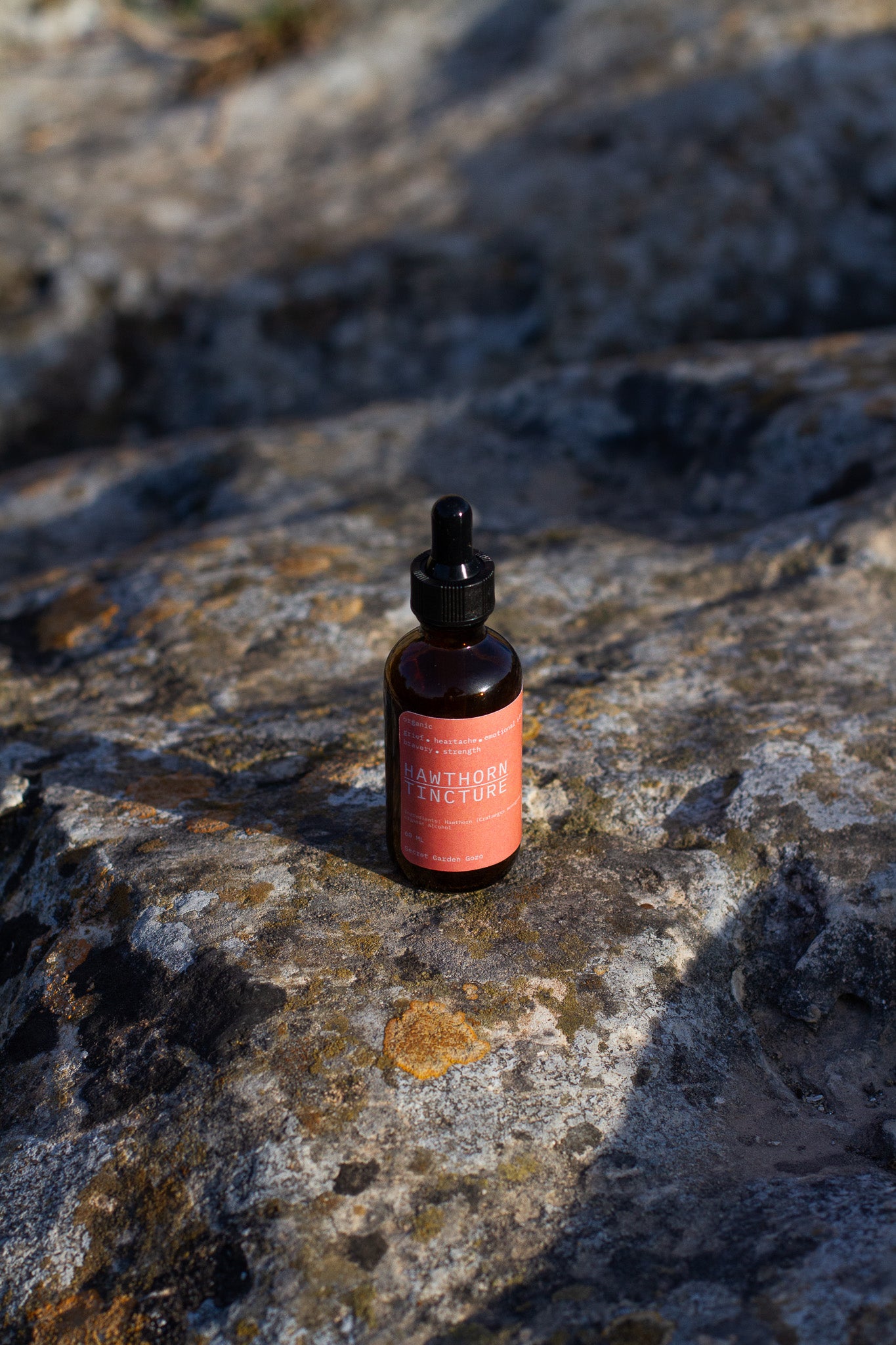 Hawthorn tincture (heart tonic, cardiovascular health, circulation, emotional well-being, longevity, anxiety support)