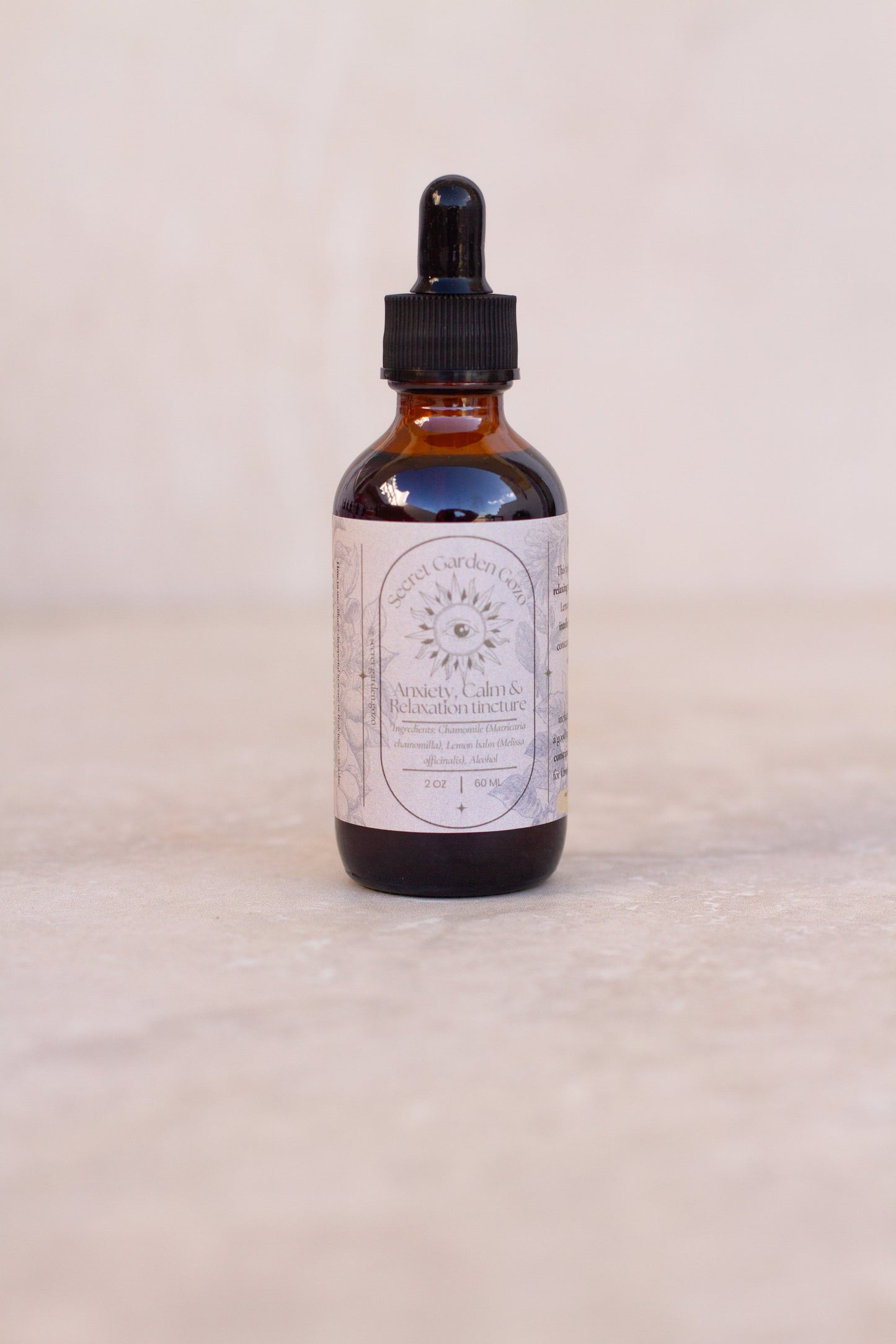 Anxiety, calm & relaxation tincture